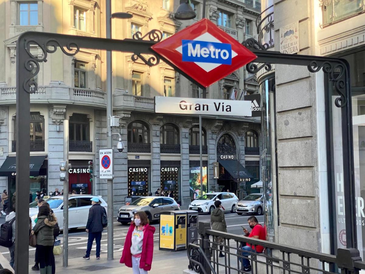 Charming Gran Via Madrid Apartment ภายนอก รูปภาพ